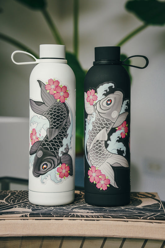 BOTELLA 750 ML ¨ YING YANG KOI¨